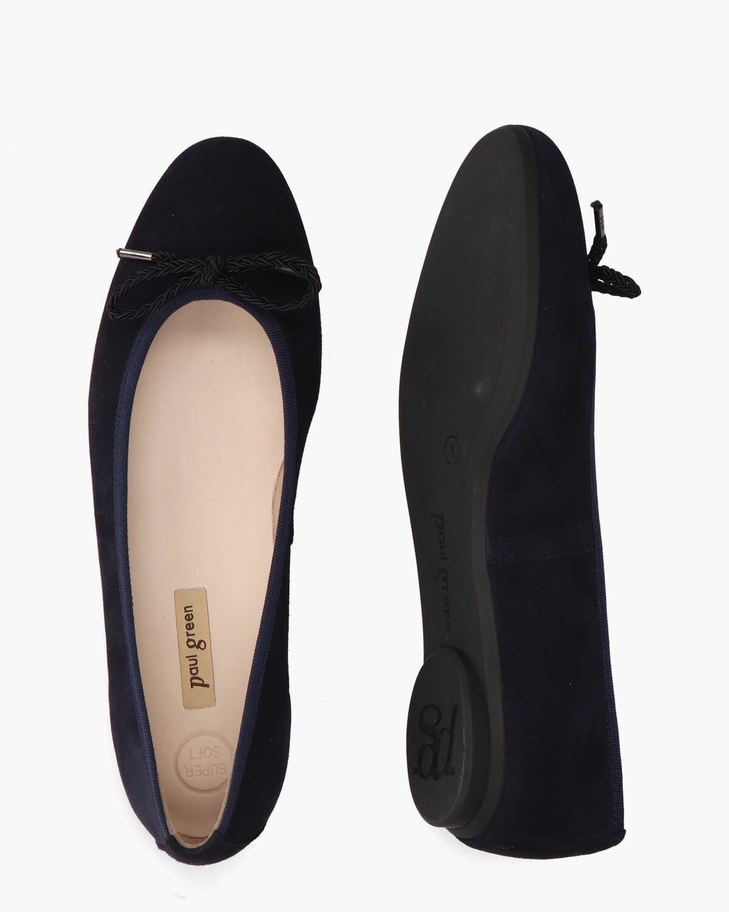 Paul Green 2925-081 Donkerblauw Damesballerina's