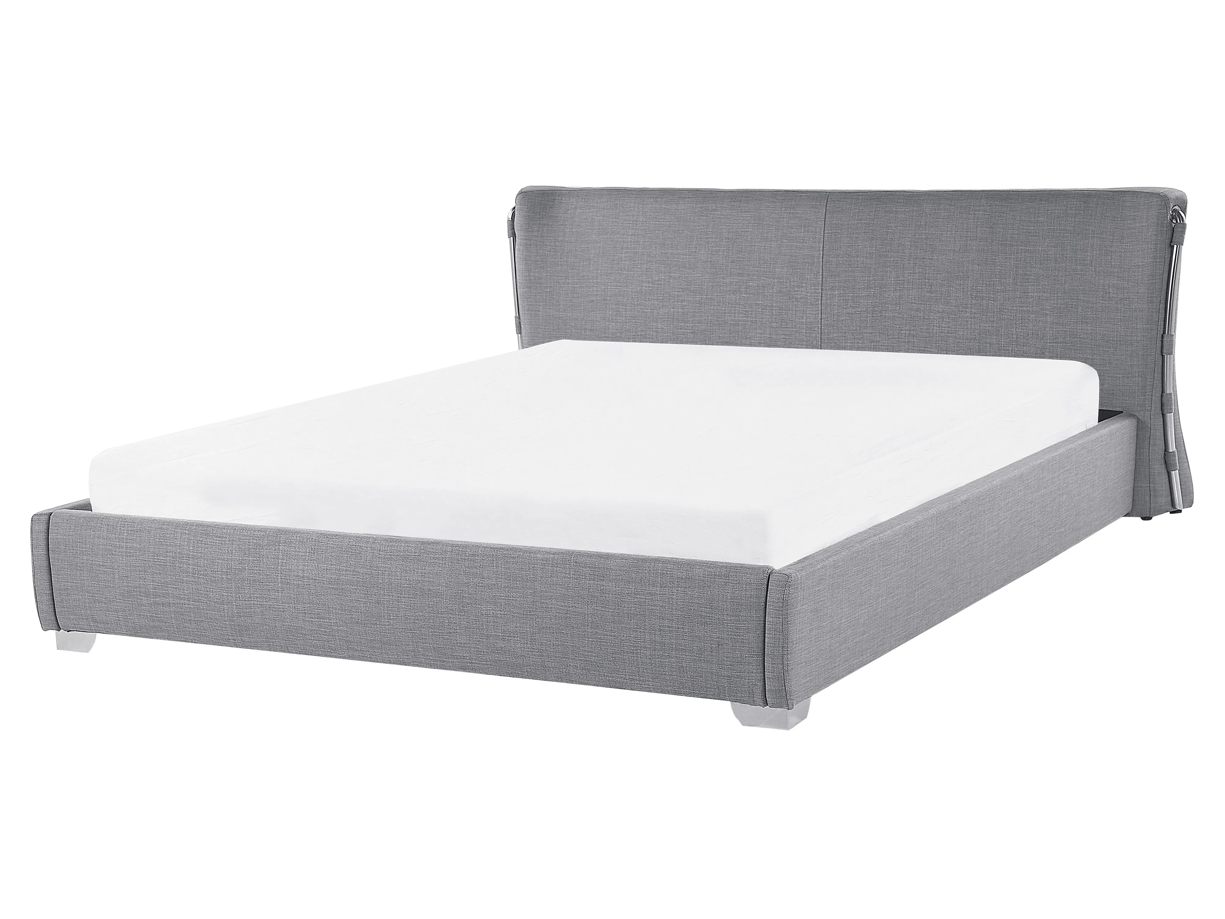 Bed Stof PARIS 160 x 200 cm Grijs