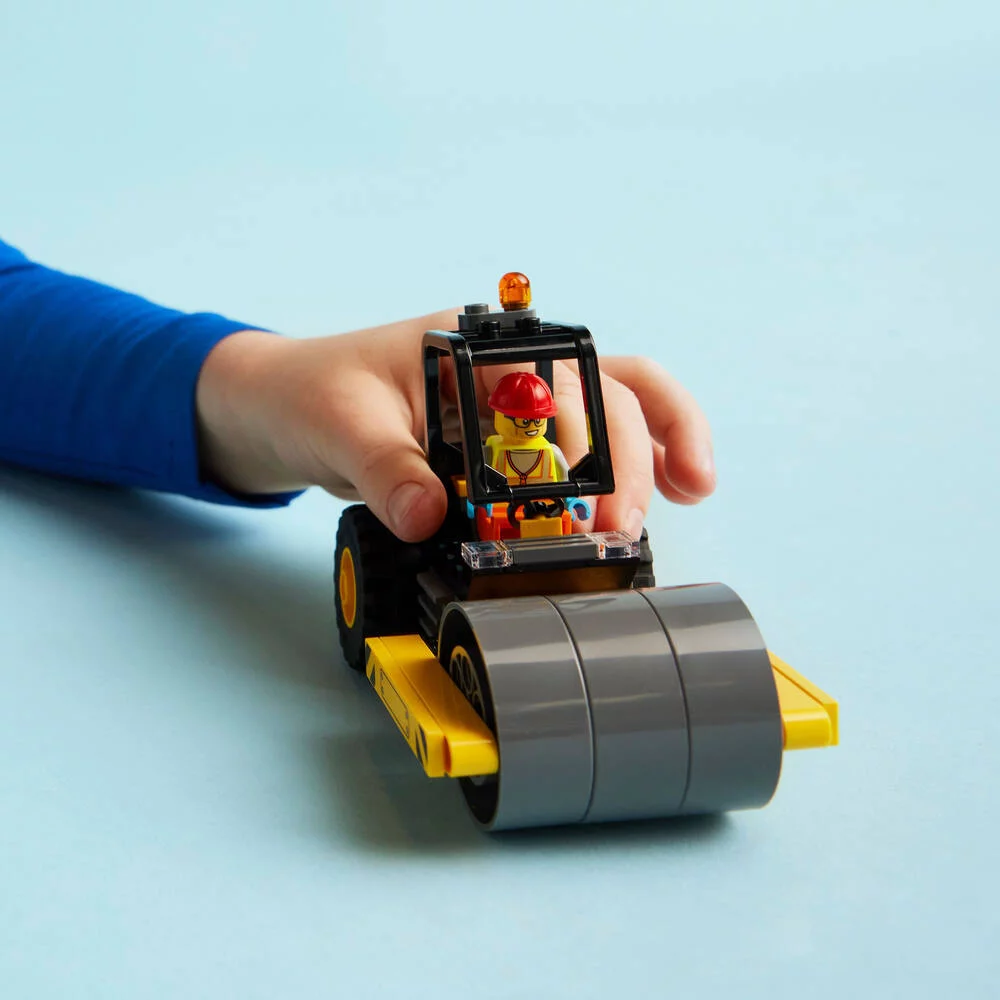 LEGO®CITY 60401 - LE ROULEAU COMPRESSEUR DE CHANTIER