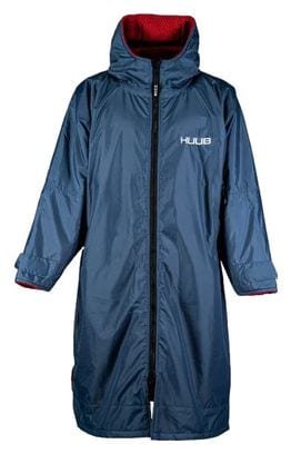 Poncho de Change Huub Bleu Rouge