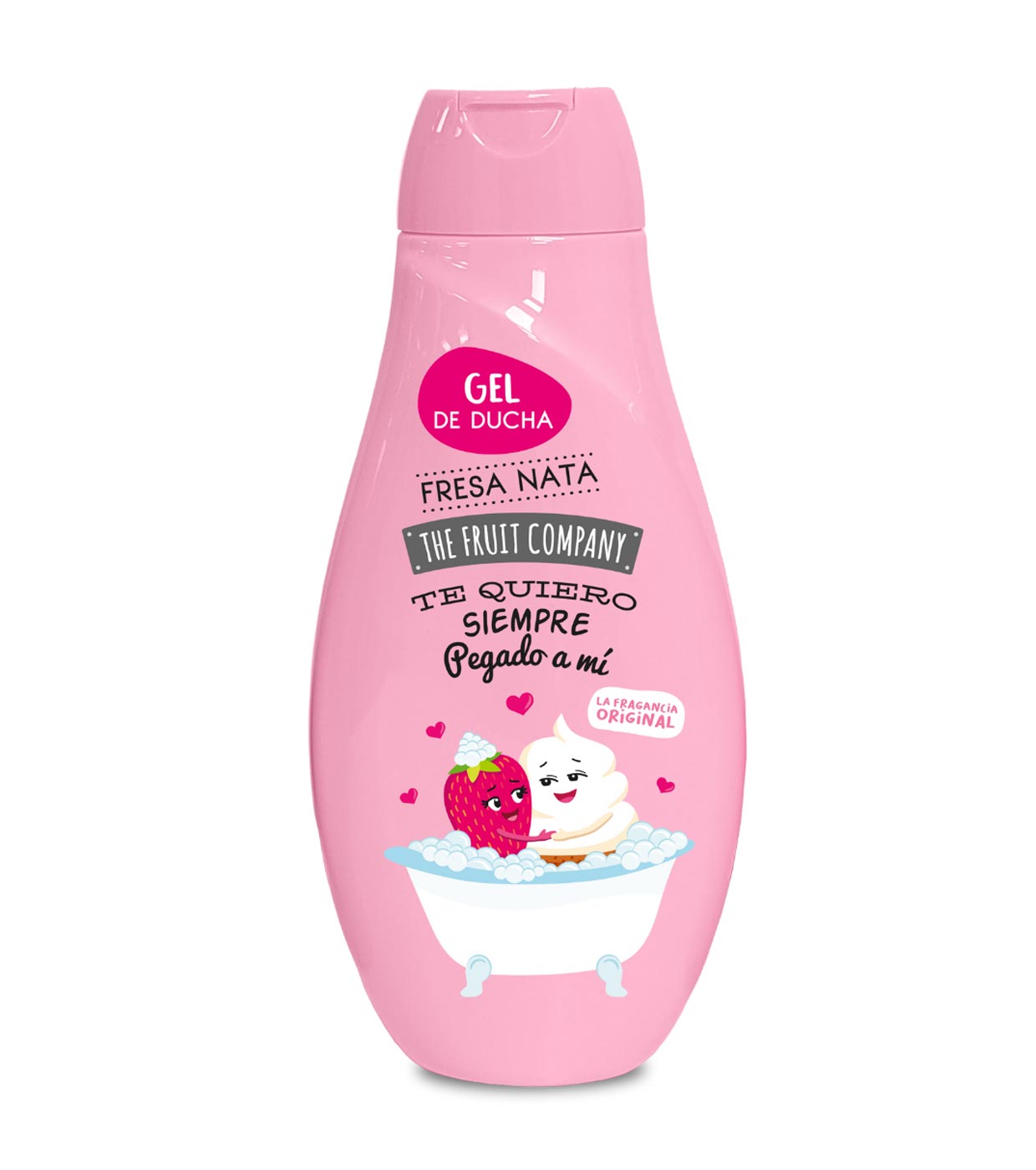 The Fruit Company - Gel de Banho - Creme Morango