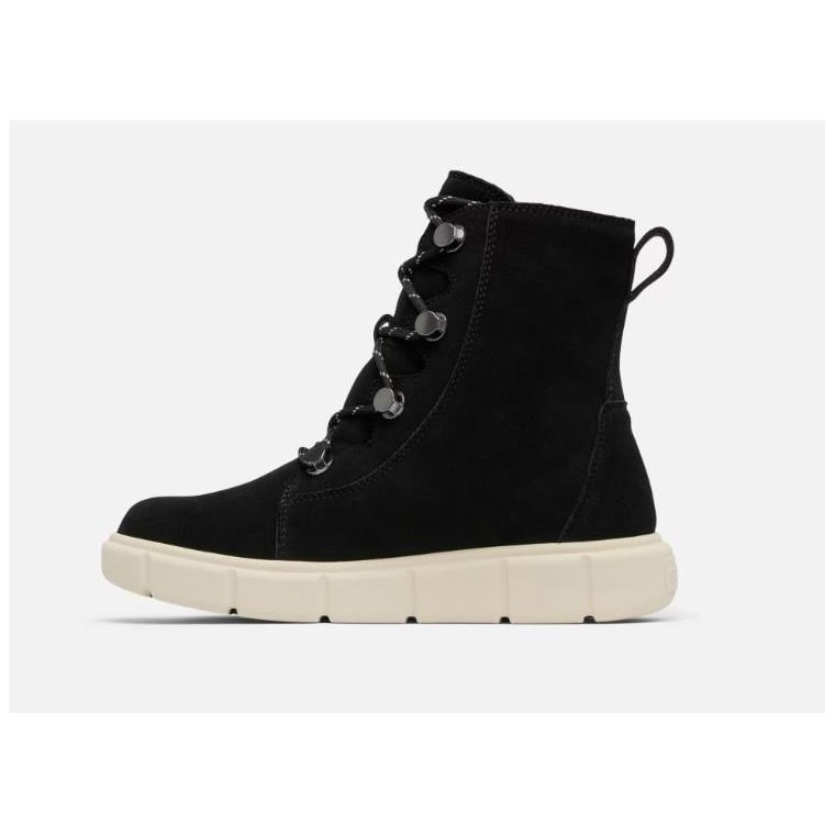 Sorel Explorer Iii Joan Wp Black, Chalk