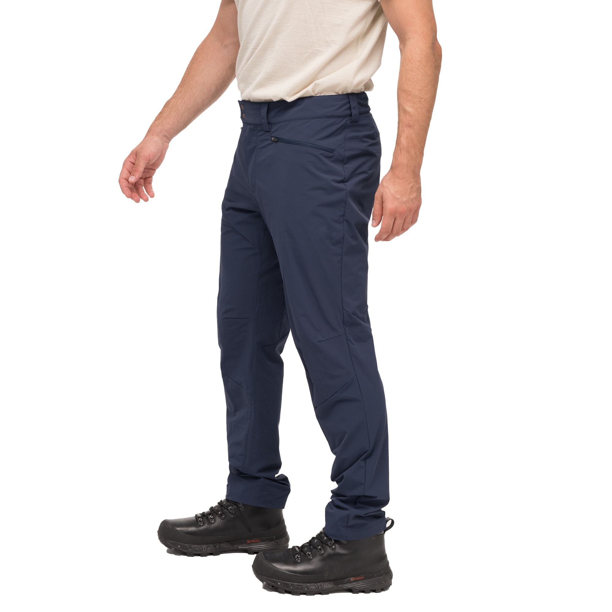 Rabot Light Softshell Pants Herre Navy Blue