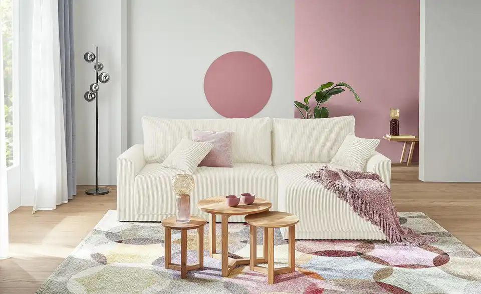 Ecksofa Malyn Natur rechts