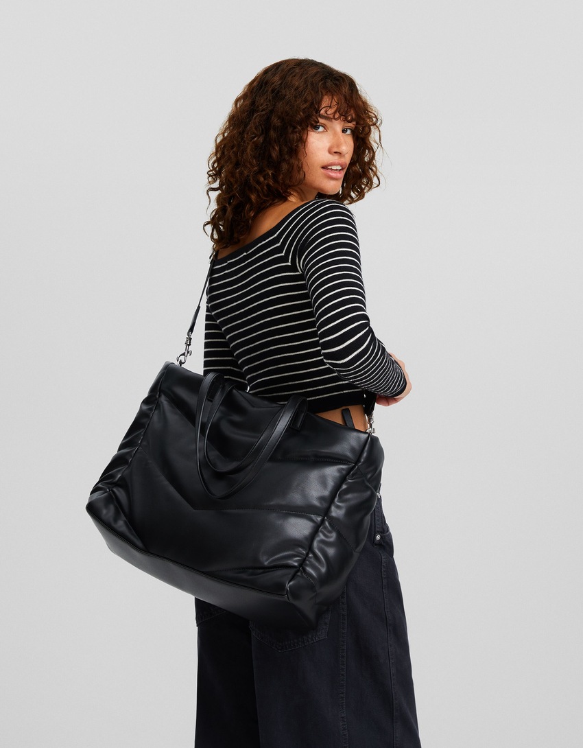 Bolsa de compras multifuncional acolchoada