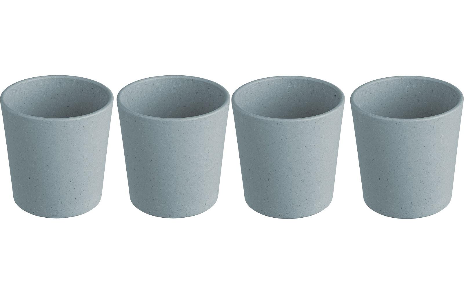 Trinkbecher Connect S 190 ml, 4 Stück, BlauBecher Set