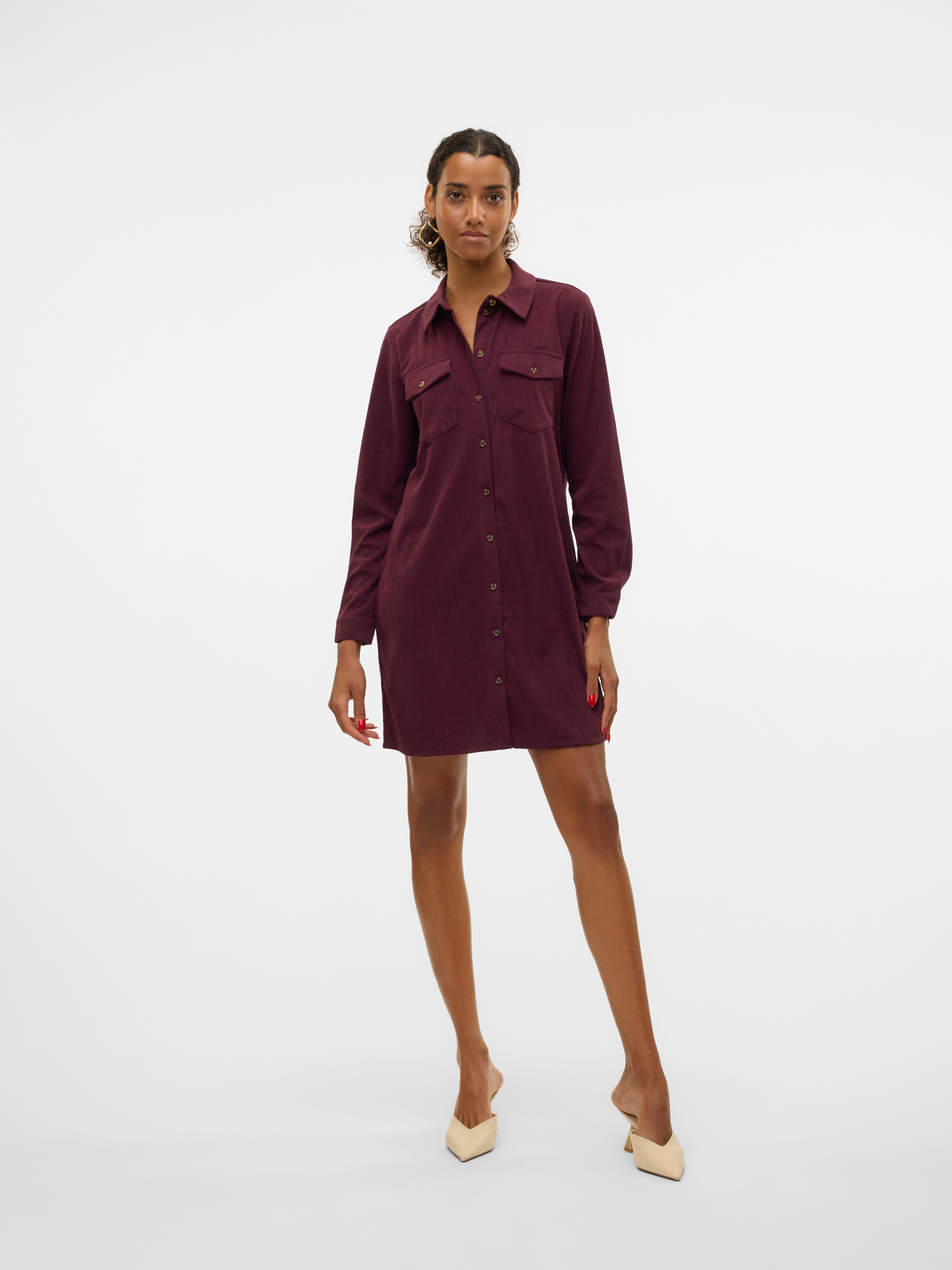 VMVILJA Corduroy Korte jurk