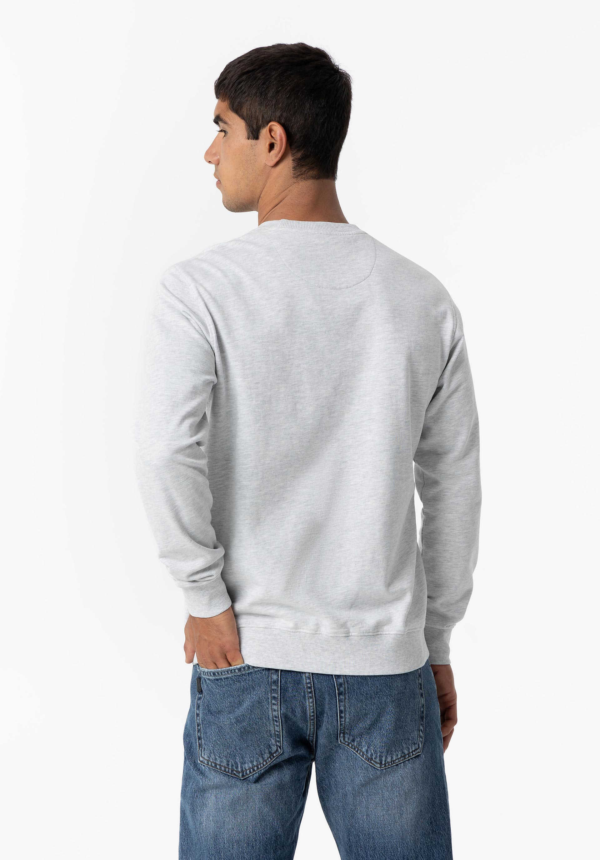 Sweatshirt com Estampado Frontal