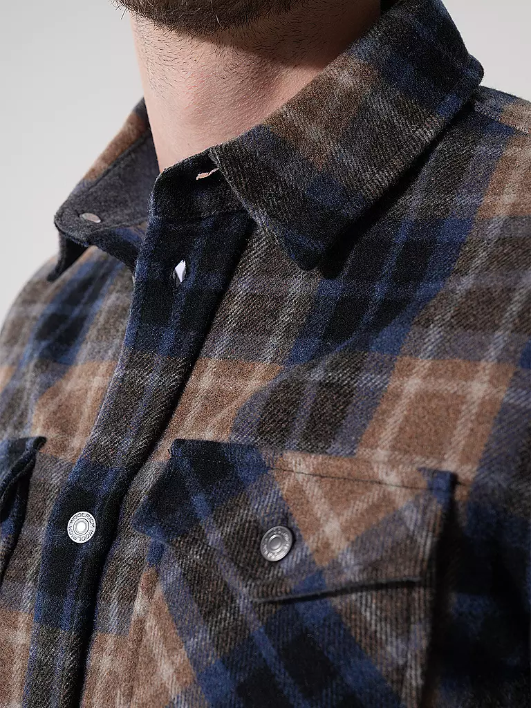 WOOLRICH Overshirt beige