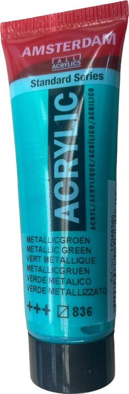Amsterdam - Acrylverf - Metallic Groen - Tube 20 ml