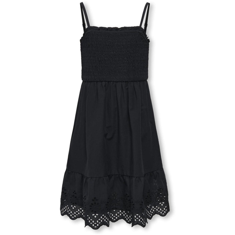 Køb kids ONLY Black Lou Life Emb Smock Kjole