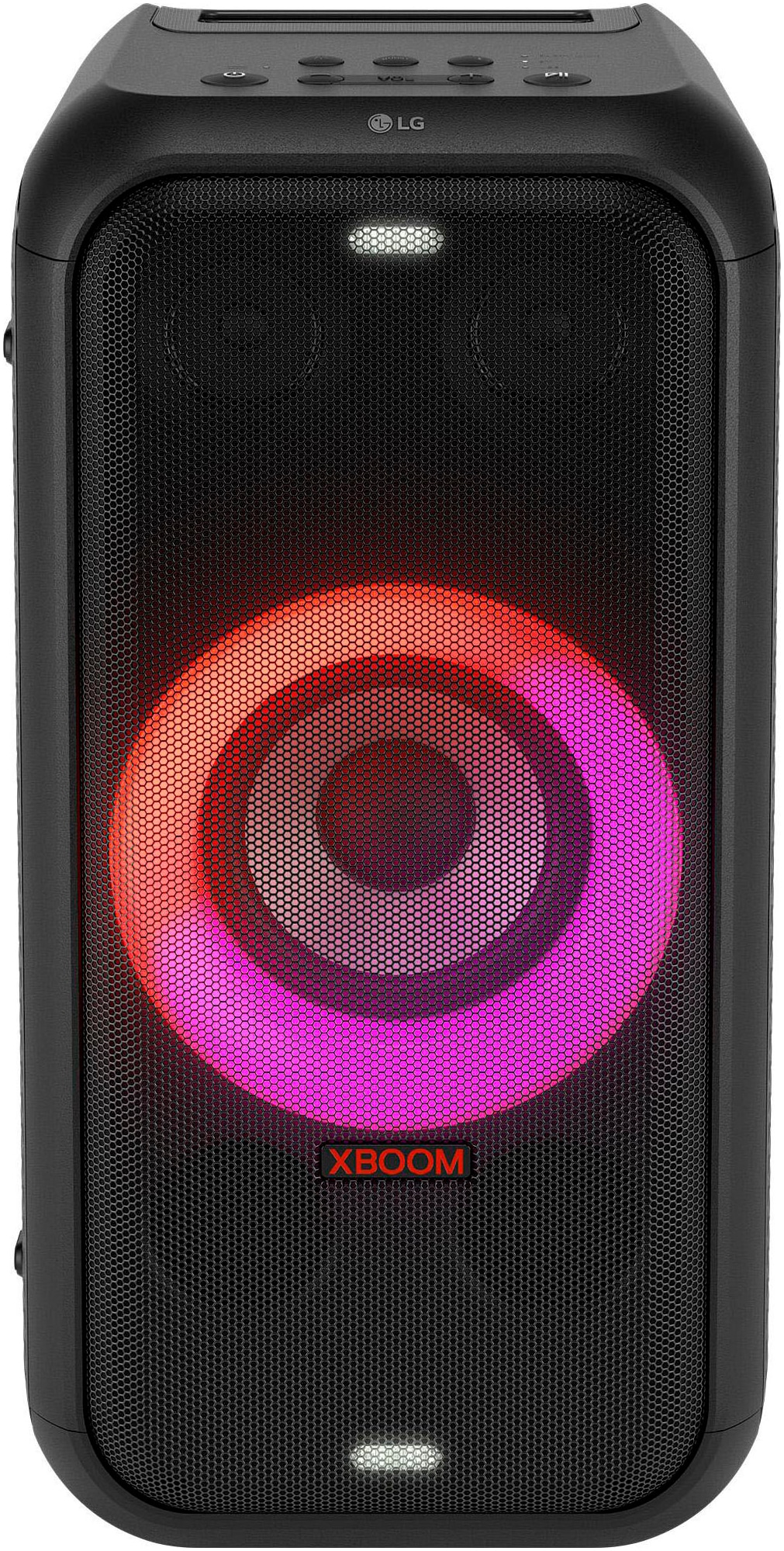 LG Party-Lautsprecher »XBOOM DXL5T« 2.1 (Bluetooth 2.1 Soundsystem | App-Steuerung | Beleuchtungseffekte | DJ-Funktionen | Equalizer | Karaoke-fähig | Multiroom | Wireless Party Connect 200 W)