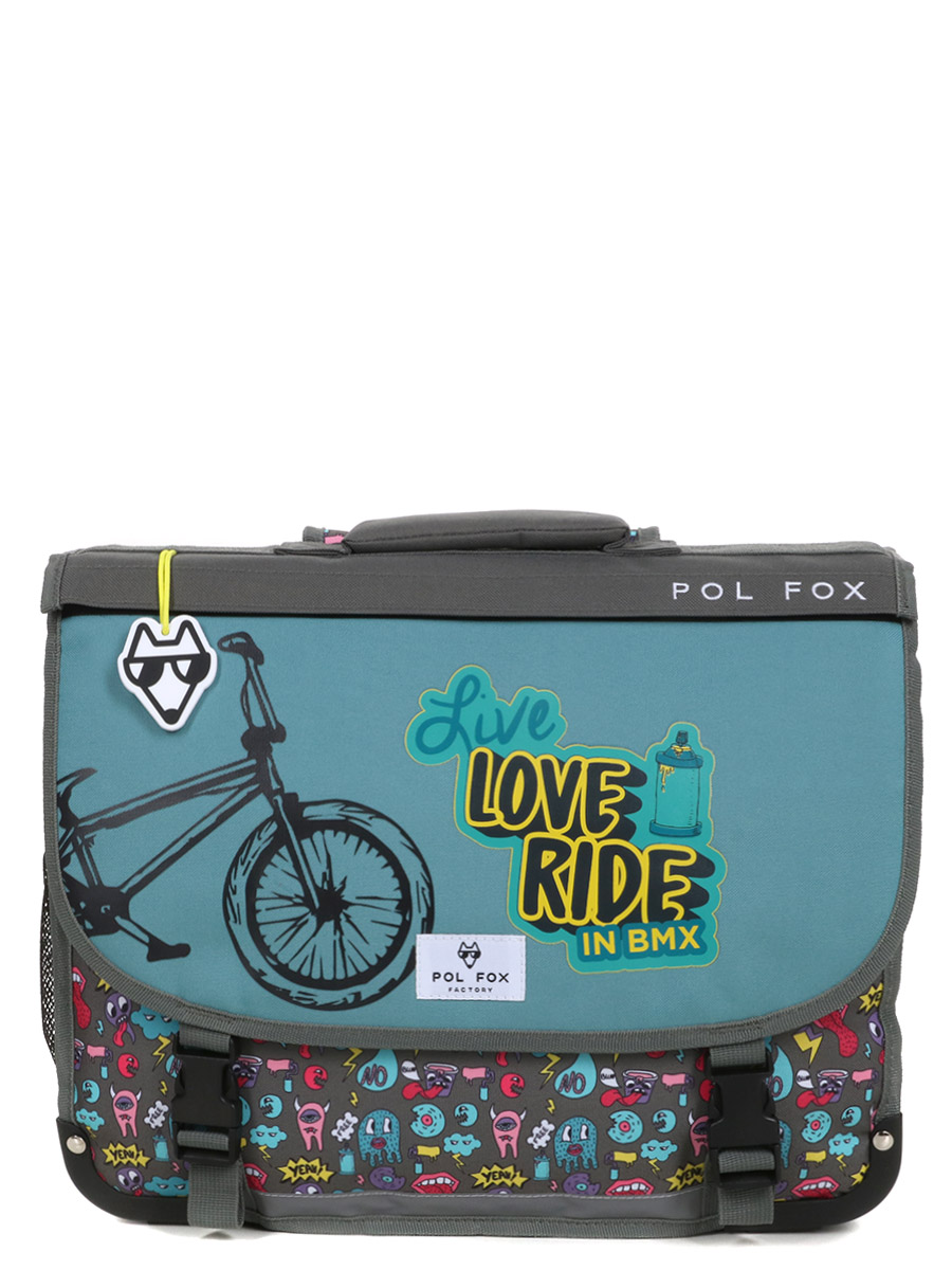 Cartable RÀversible Pol Fox Rider 41 cm