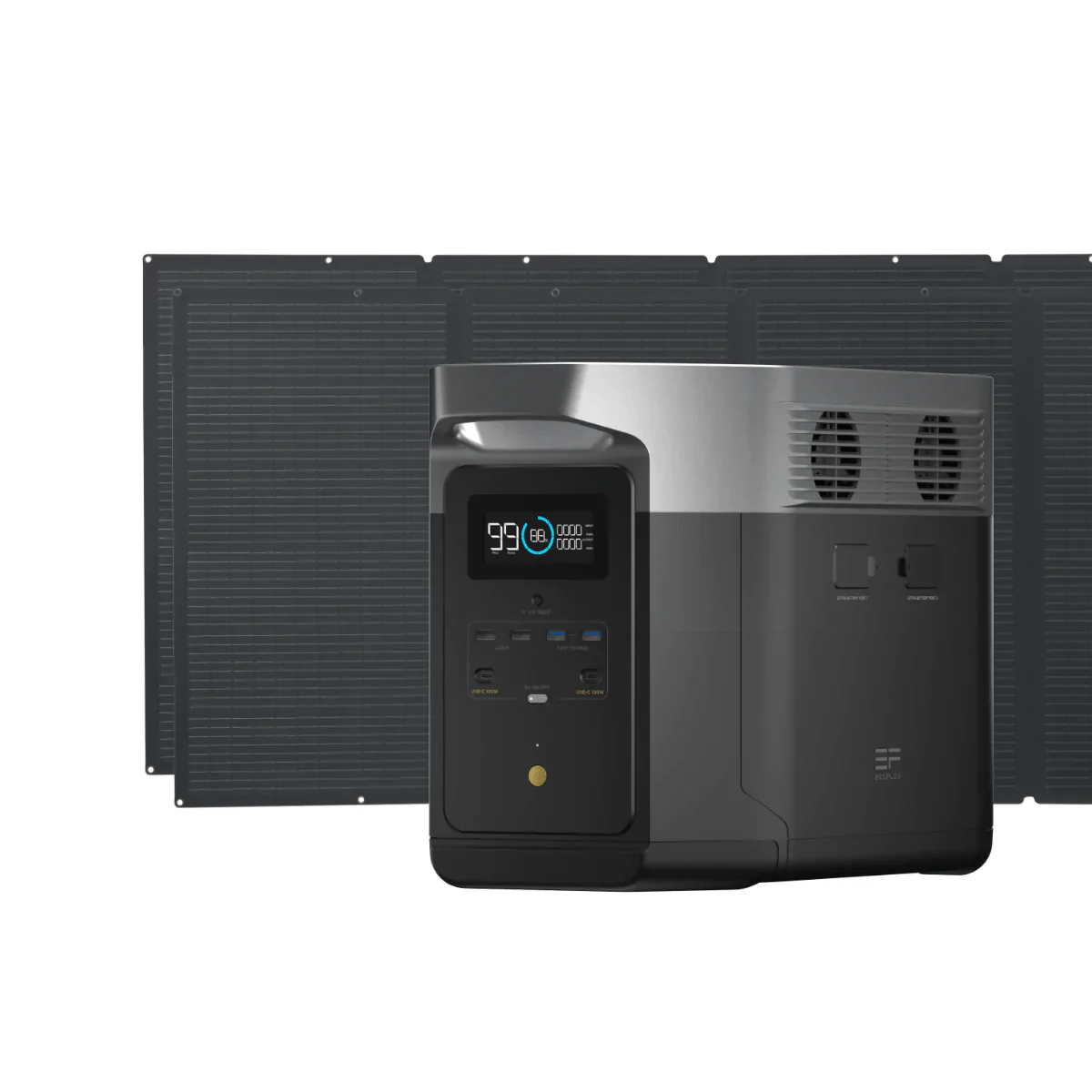 EcoFlow DELTA Max Solargenerator (Tragbarer PV400W)