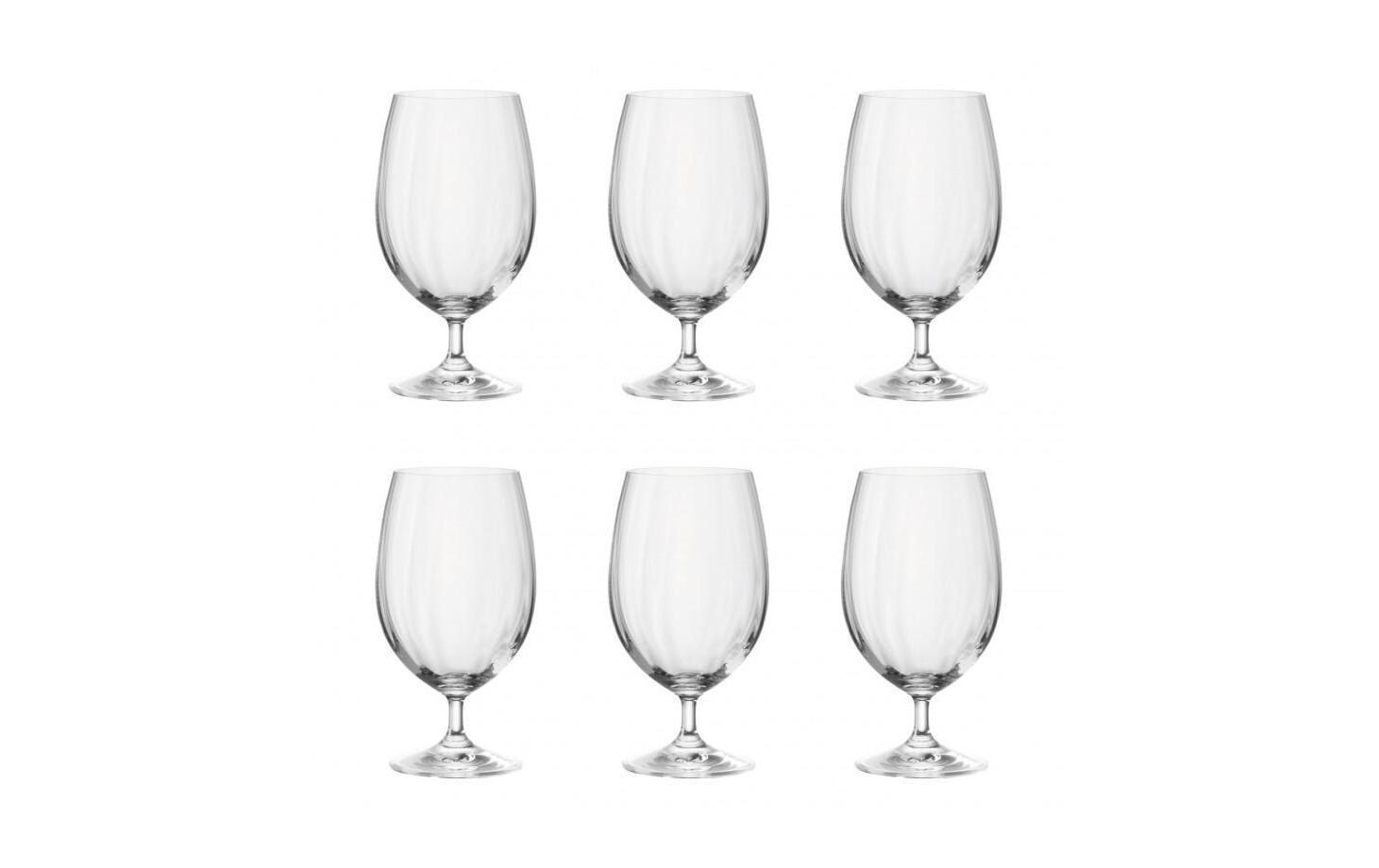 Trinkglas Daily 370 ml, 6 Stück, TransparentElegantes Trinkgläser Set