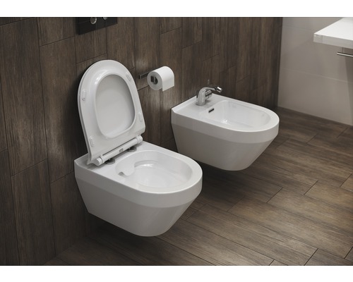 Wandbidet Crea rond wit