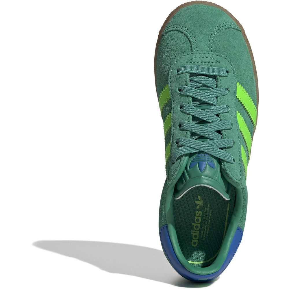 Køb adidas Originals Semi Court Green/Solar Green/Bluebird Gazelle Cf El C Sneakers