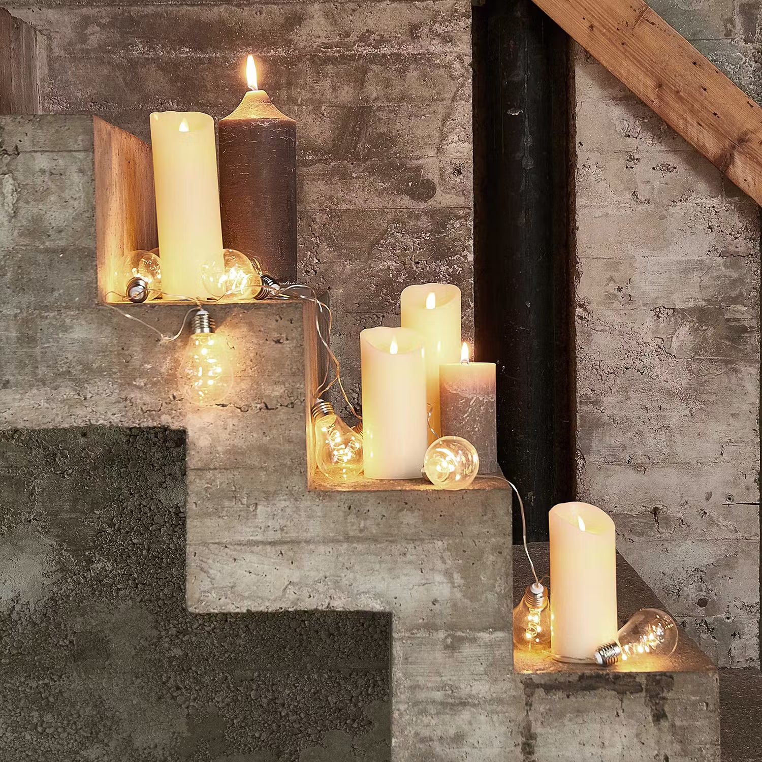 BULB LIGHTS LED Lichterkette 6er-Set