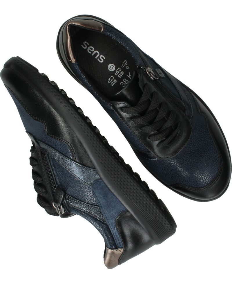 Sens stretch Sneakers Blauw Dames
