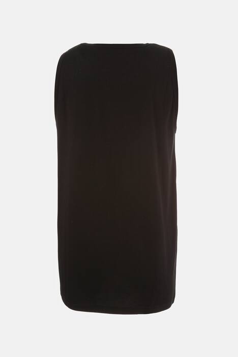 Tank Top, Basic, ärmellos, bis 10 XL, schwarz | Ulla Popken