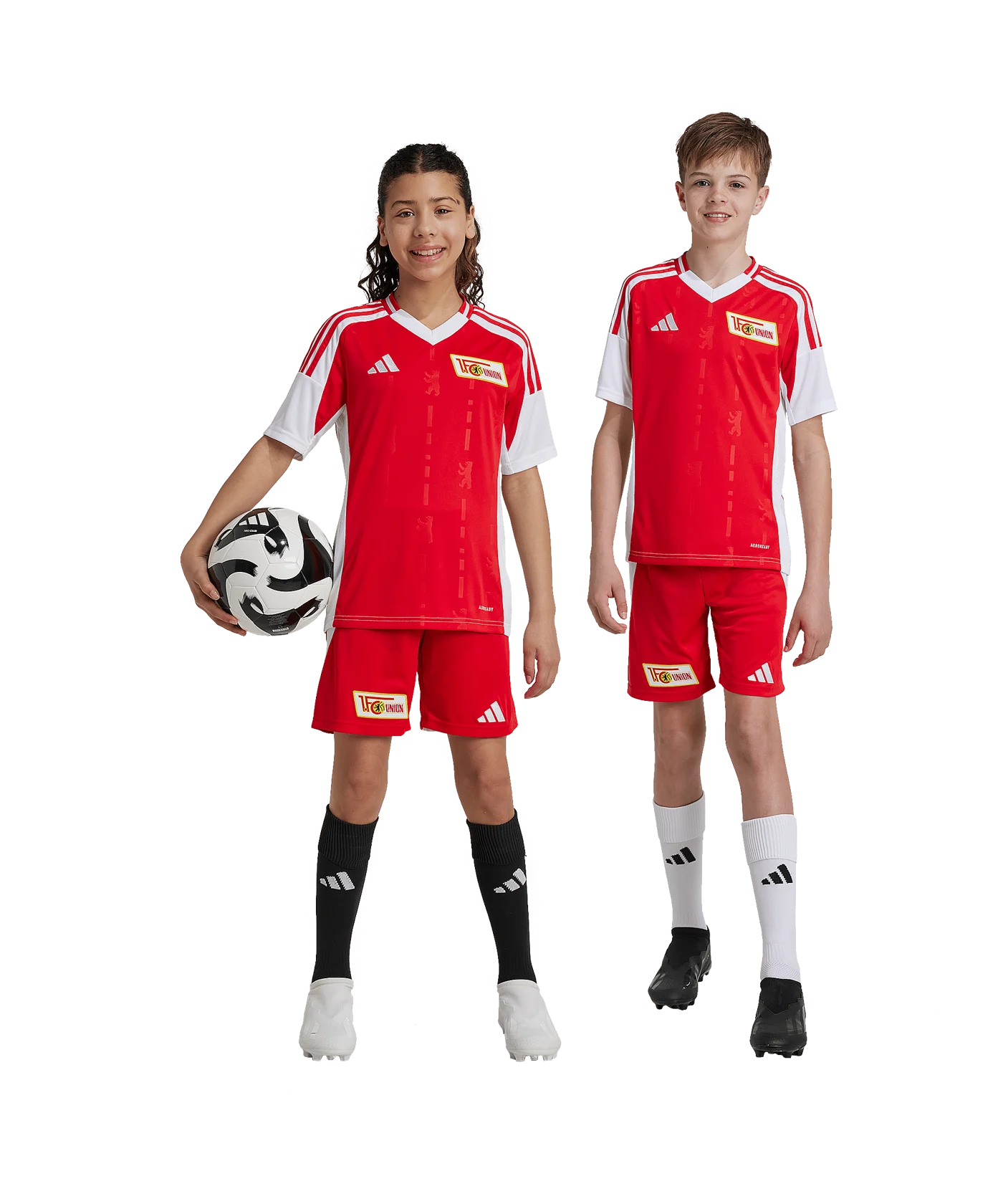 adidas 1. FC Union Berlin Short Home 2024/2025 Kids Rot