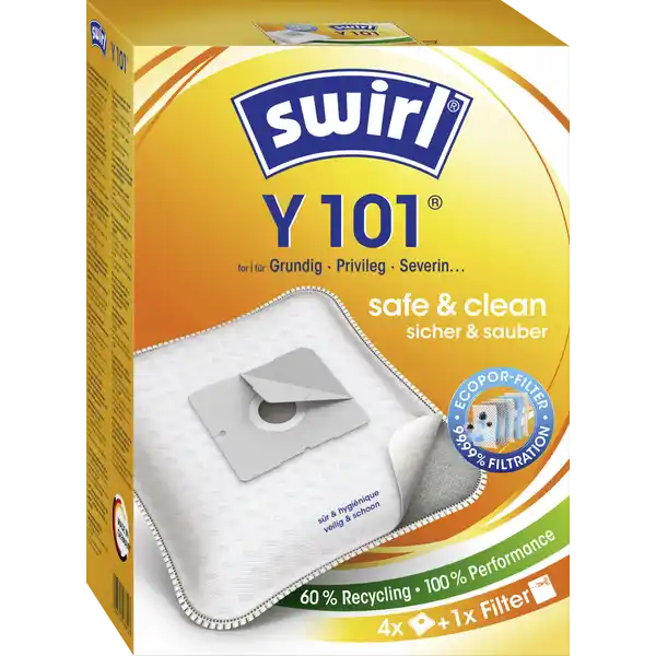 Staubsaugerbeutel Y 101 EcoPor®