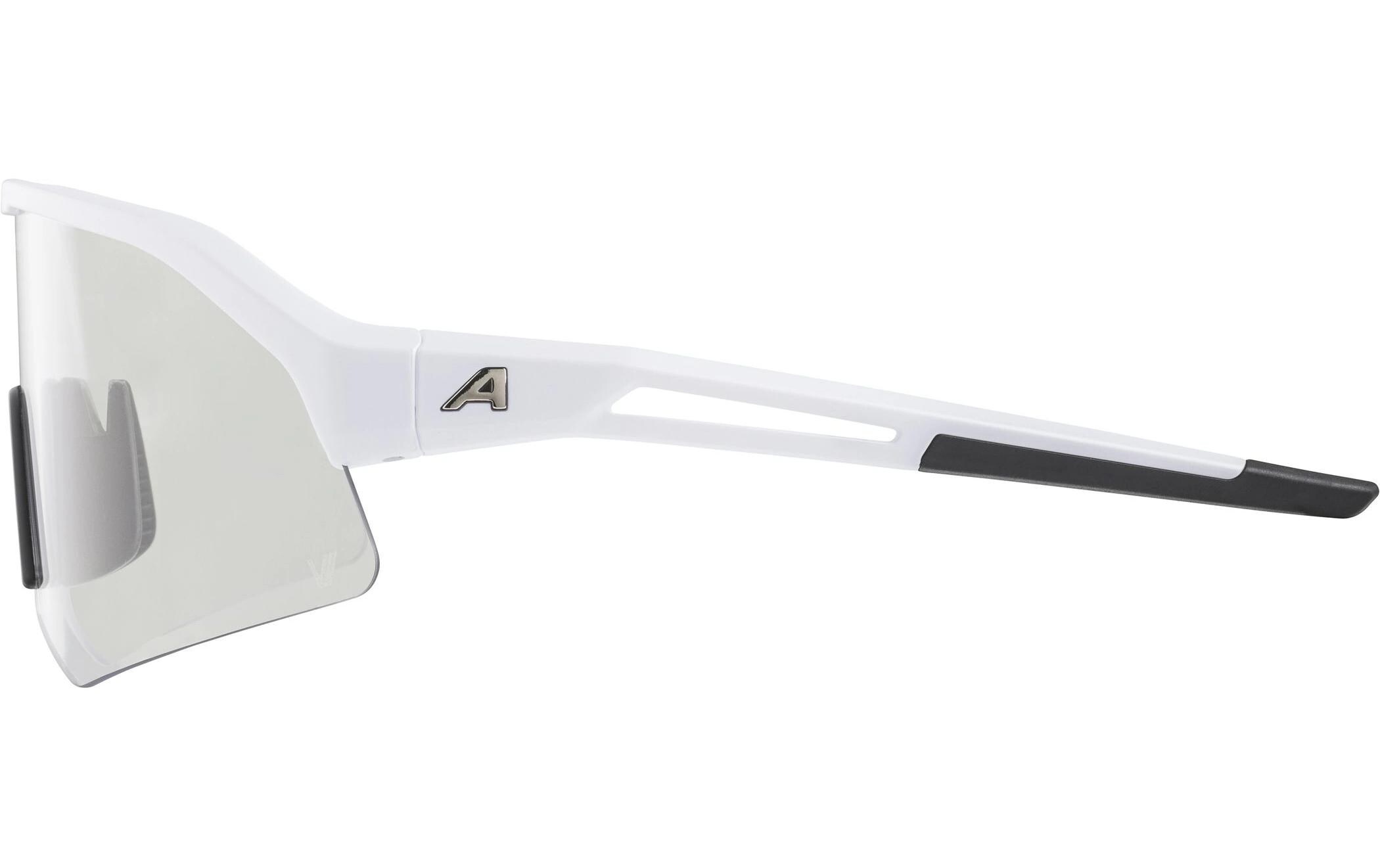 Sportbrille Sonic HR V - Weiss matt<br>Velobrille Cat.0-3