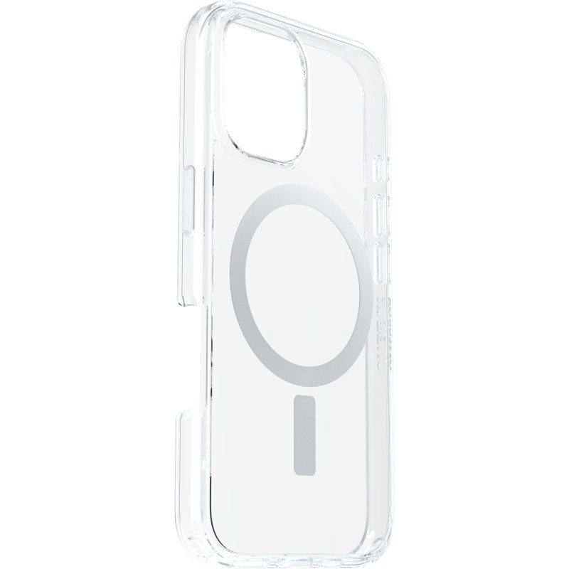 OtterBox Symmetry Series Clear pour MagSafe pour Apple iPhone 16, Transparente