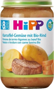 HIPP Kartoffel-Gemüse mit Bio-Rind, 220 g
