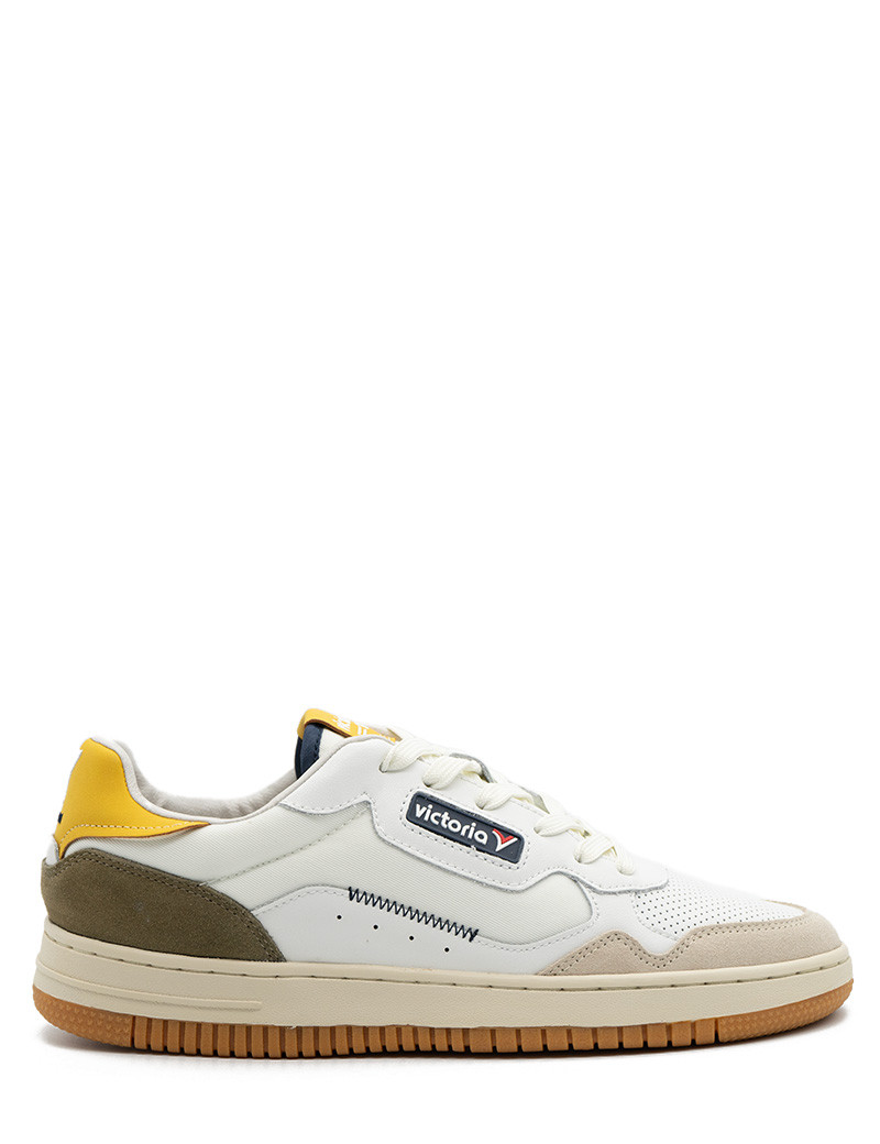 VICTORIA BASKETS HOMME RETRO MOUTARDE