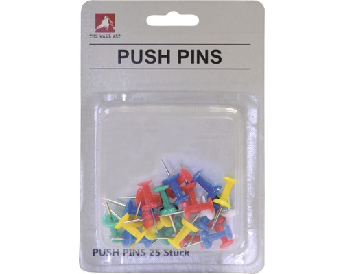 Gekleurde punaises, 25 stuks.
