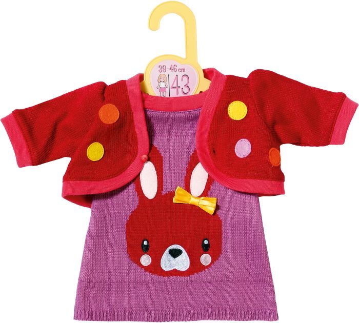 Dolly Moda Strickkleid mit Jacke (43cm)