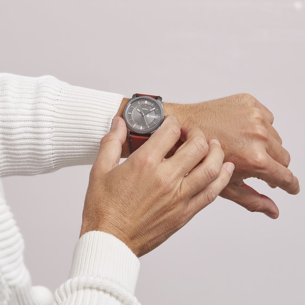 Montre Fossil Machine Gris