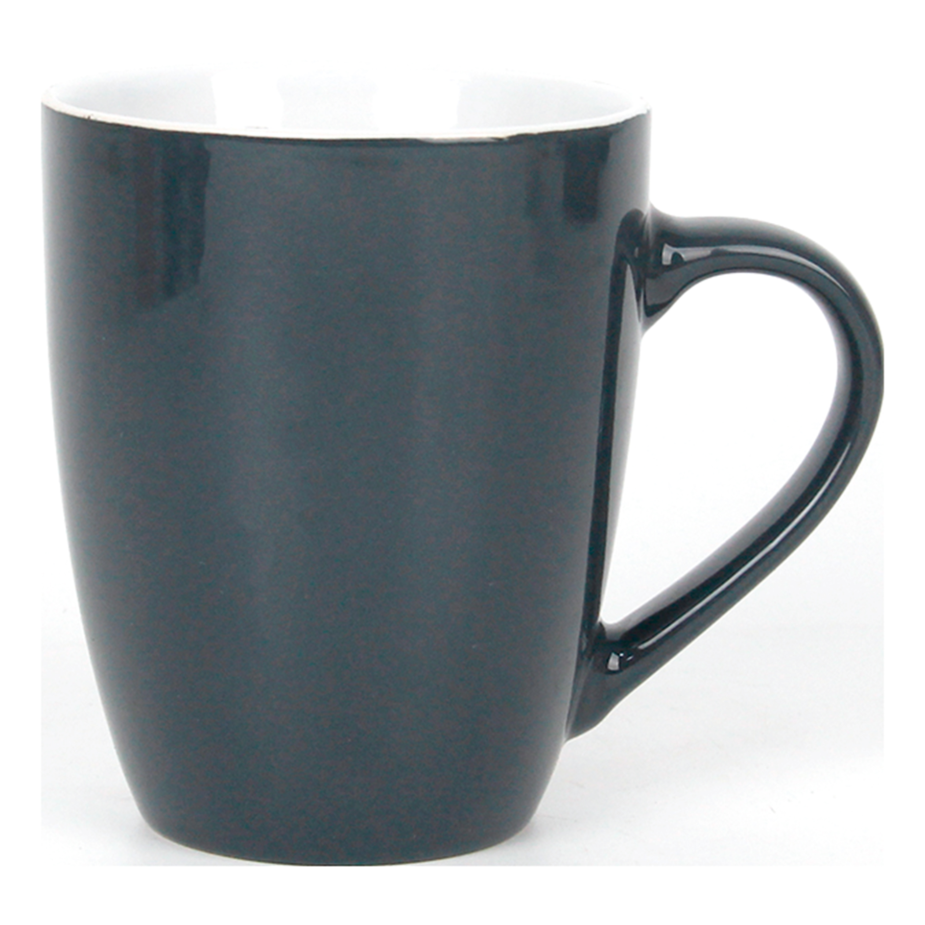 Kaffeebecher - dunkelgrau - Steingut
