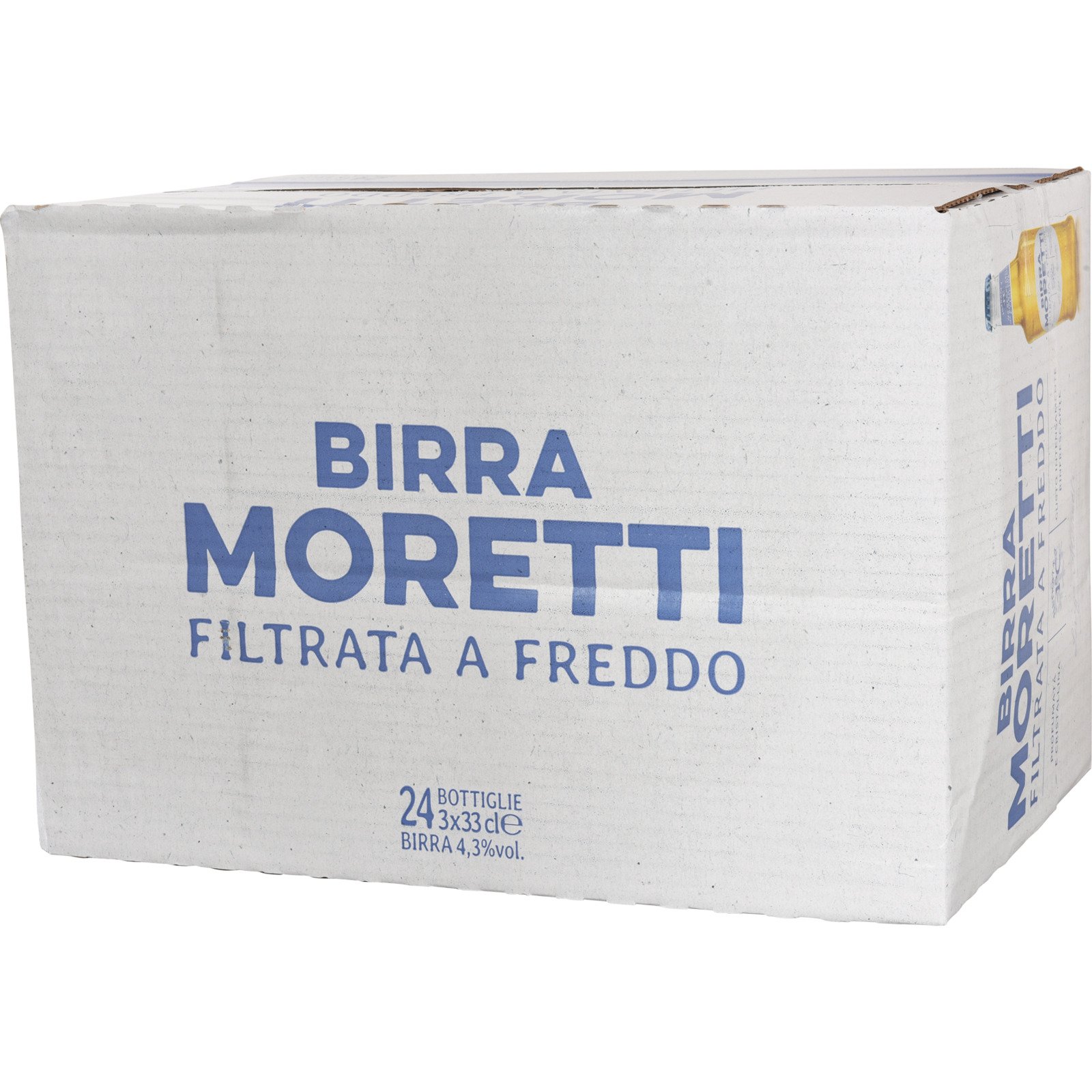 Birra Moretti Filtrata a Freddo 3 x 33 cl