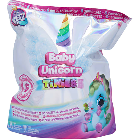 Club Petz Baby Unicorn Tinies enhjørningebamse overraskelse