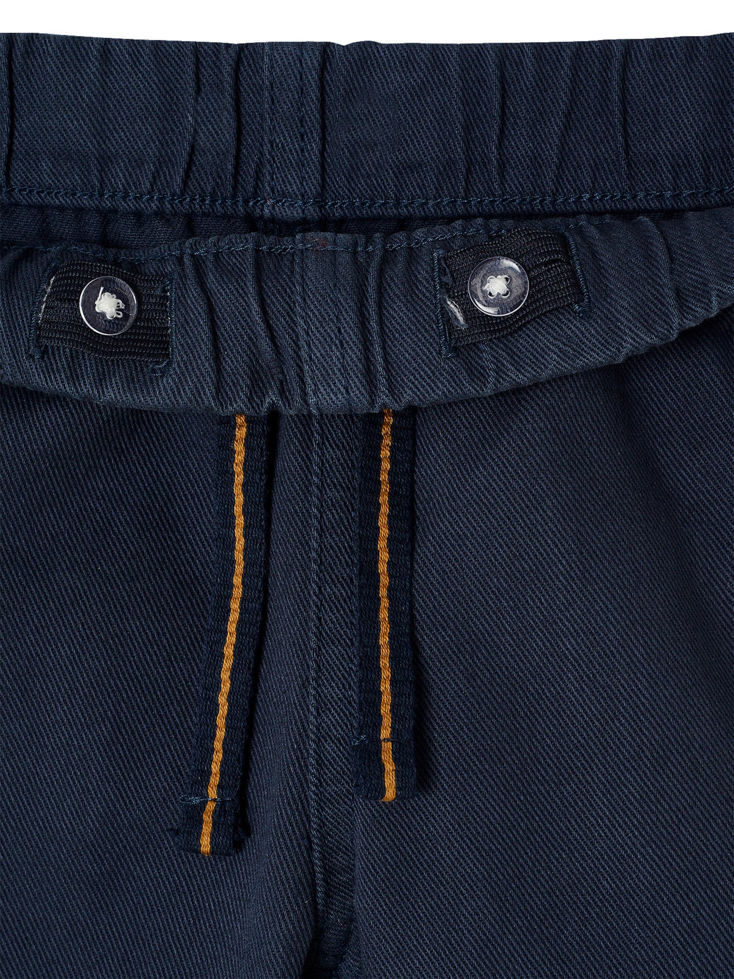 Vertbaudet Jungen Hose mit Dehnbund nachtblau