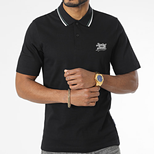Polo Manches Courtes Trevor Noir
