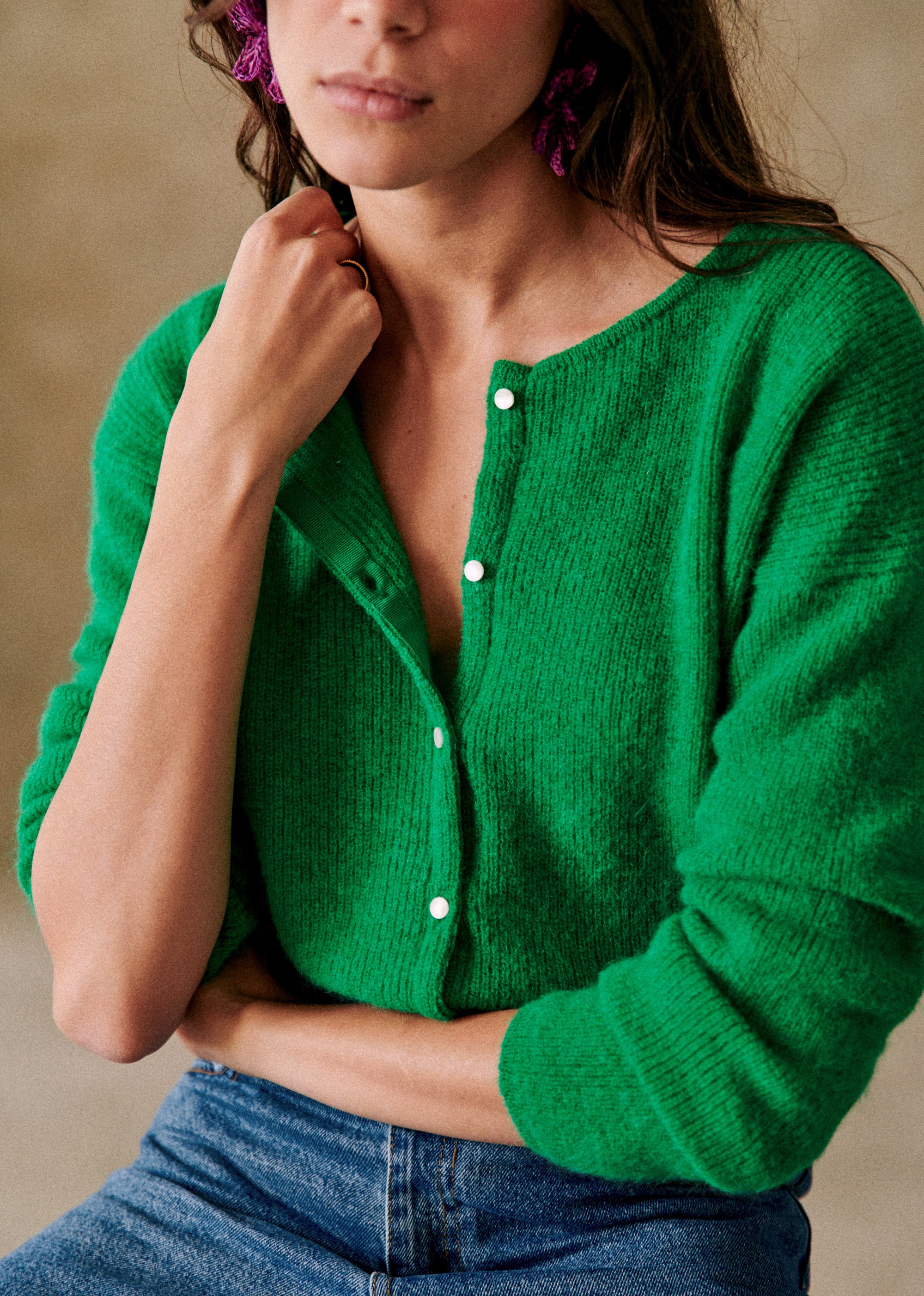 Gilet Gaspard - Vert Flash - E-SHOP/MAILLE 5905474