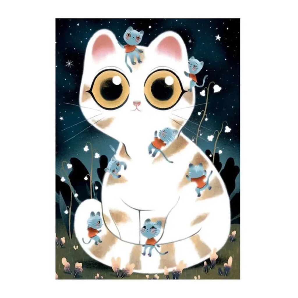 Wizzy Puzzle - Chats Câlins - 50 Pièces