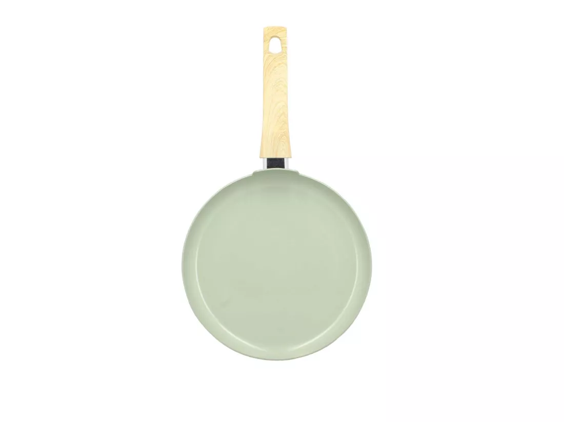 Menastyl - Crepiere 26cm Colorama Celadon - En Aluminium - Revetement Antiadhesif En Ceramique