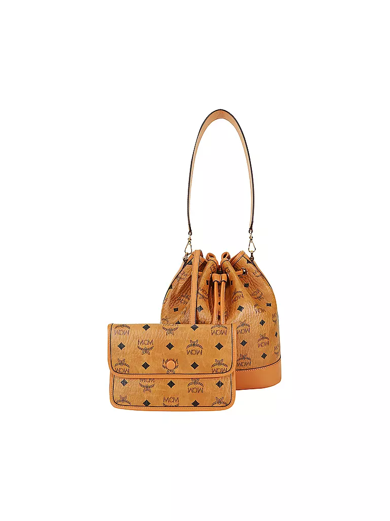 MCM Tasche - Bucket Bag DESSAU M braun