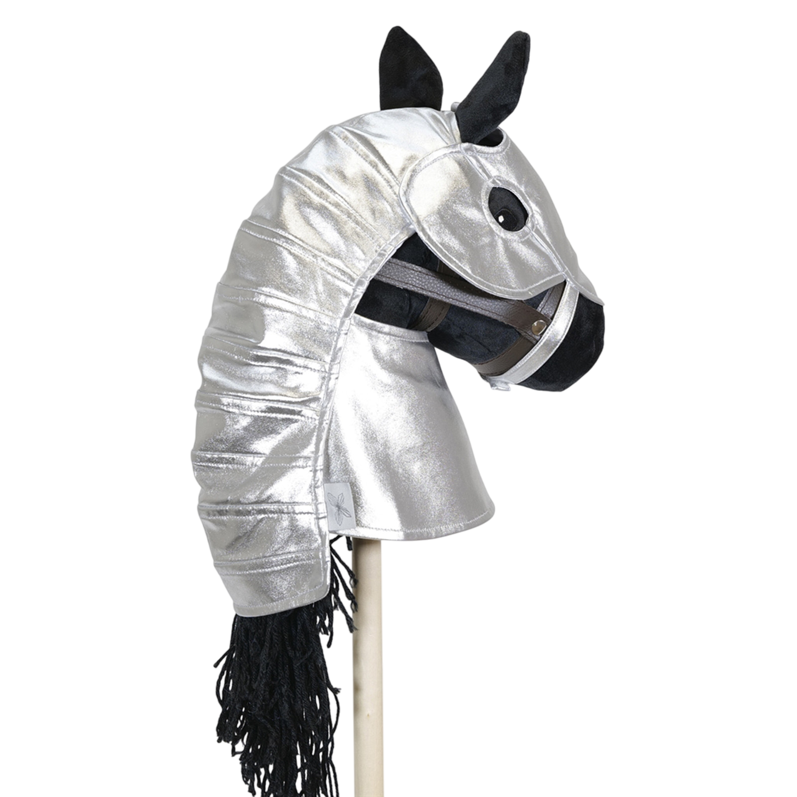 Steckenpferd Pferderüstung, silber