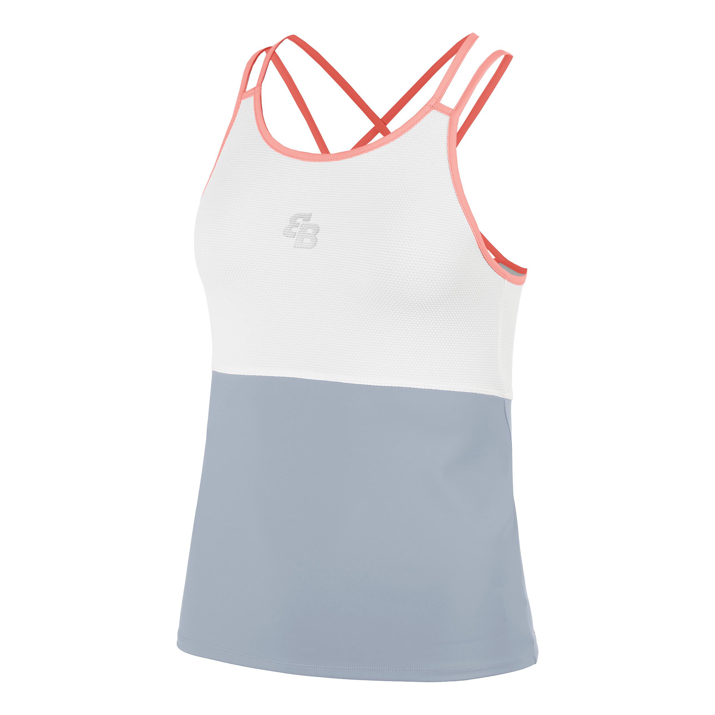 BB by Belen Berbel Kyoto Débardeur Tank Top Femmes - Gris , Blanc