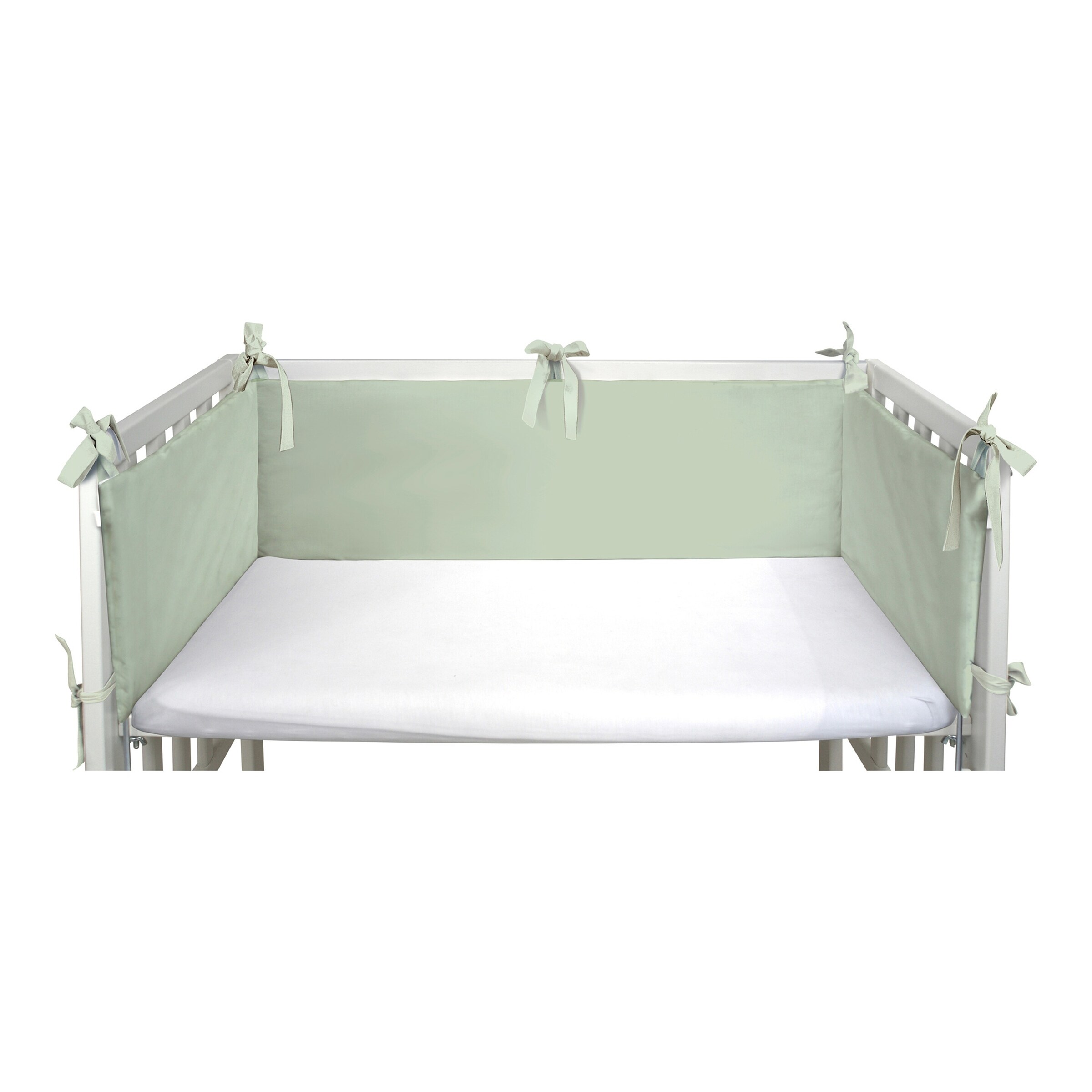 BORNINO HOME Nestchen für Beistellbett uni 26x170 cm grün