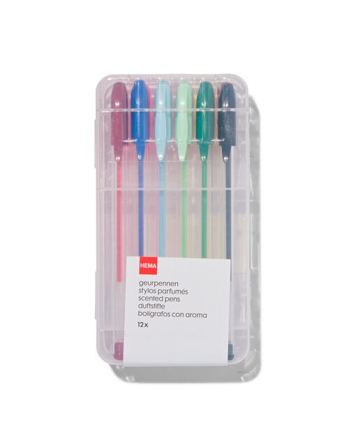 12 stylos parfumés