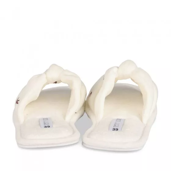 Chaussons BLANC MERRY SCOTT