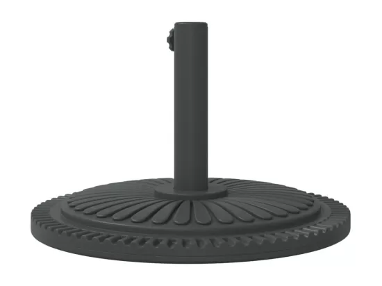 Base de parasol pour mats ?38 / 48 mm 12 kg rond