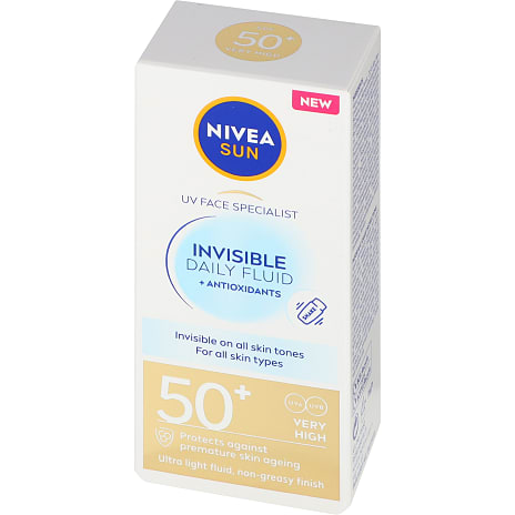 Ansigtscreme m. SPF50+