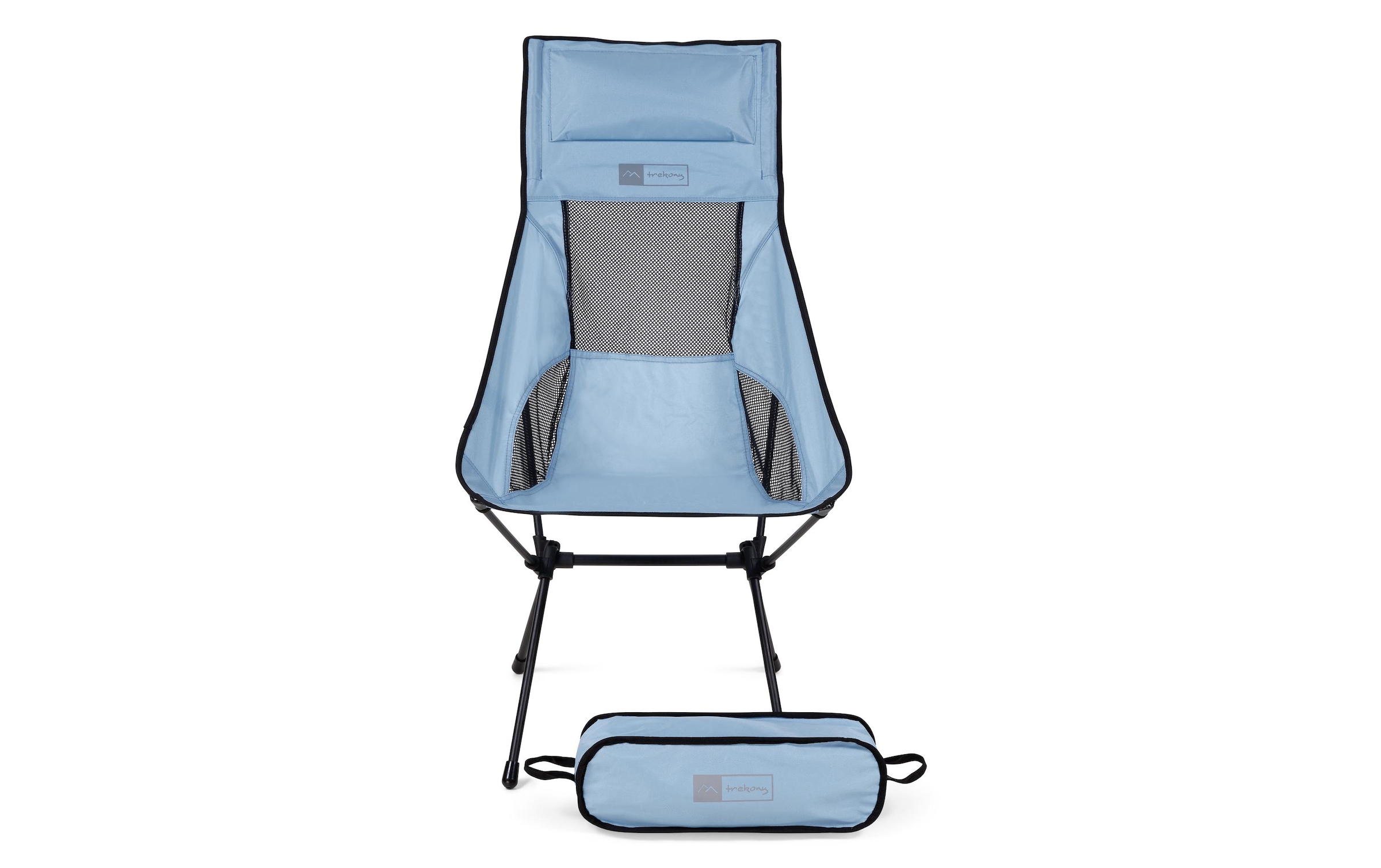 Campingstuhl »Trekony Hoch Hellblau« ()